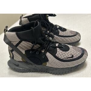 Nike Black and Tan Athletic Shoes